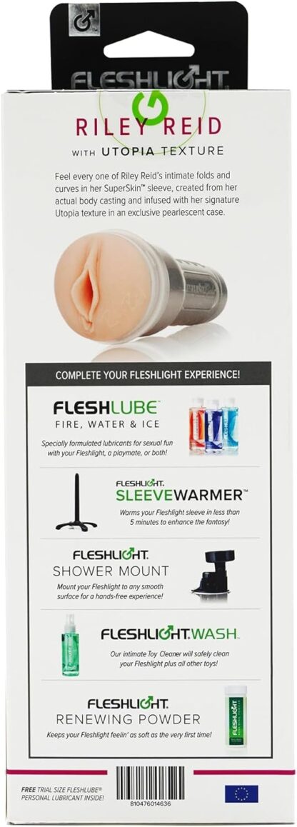 Fleshlight Male Sex Toys Riley Reid – Fleshlight Male Sex Toys, The Number One Male Masturbator Sex Toys for Men with Our Fleshlight SuperSkin Sex Toy Pocket Pussy Technology - Image 8