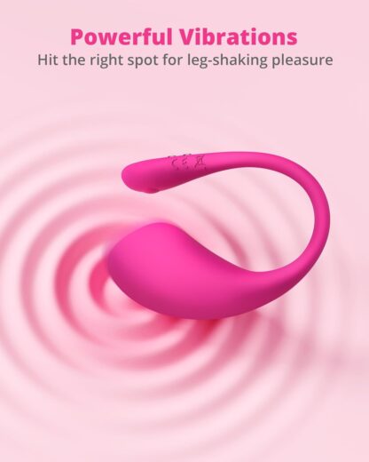 LOVENSE Lush 3 Remote Control Vibrator for G-spot, App Controlled Vibrating Sex Toys for Women and Couples, Adult Toys with 10000+ Custom Vibration Modes - Image 2