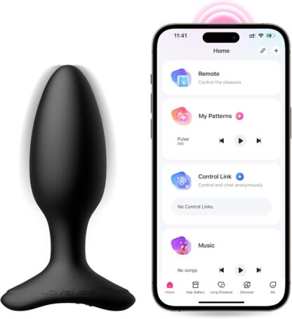 LOVENSE Hush 2 Vibrating Butt Plug with APP Control, Bluetooth Vibrator Anal Plug Sex Toys for Men Women (2.25 inch) - Image 9