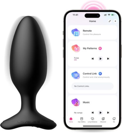 LOVENSE Hush 2 Vibrating Butt Plug with APP Control, Bluetooth Vibrator Anal Plug Sex Toys for Men Women (2.25 inch) - Image 25