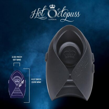 HOT OCTOPUSS | Pulse Solo Essential | Premium Male Masturbator | 7 Vibration Modes for Penis Stimulation | Sex Toys for Men | HandsFree Adult Sex Toy with Realistic Pocket Pussy Textured | Black - Image 5