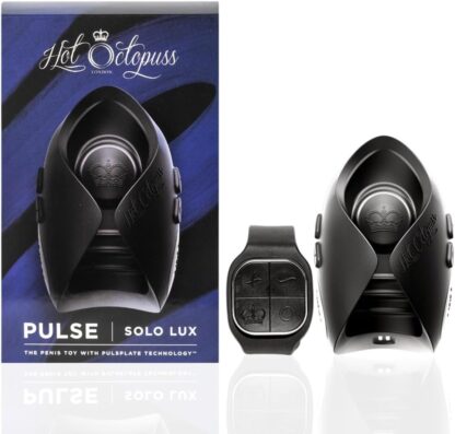 HOT OCTOPUSS | Pulse Solo Essential | Premium Male Masturbator | 7 Vibration Modes for Penis Stimulation | Sex Toys for Men | HandsFree Adult Sex Toy with Realistic Pocket Pussy Textured | Black - Image 7