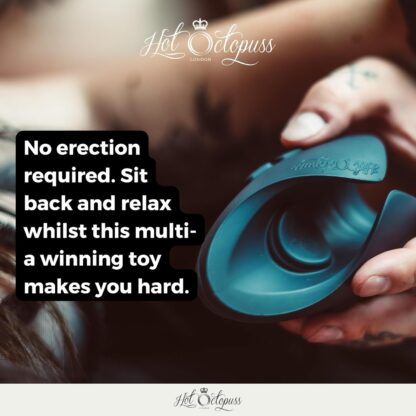 HOT OCTOPUSS | Pulse Solo Essential | Premium Male Masturbator | 7 Vibration Modes for Penis Stimulation | Sex Toys for Men | HandsFree Adult Sex Toy with Realistic Pocket Pussy Textured | Black - Image 10