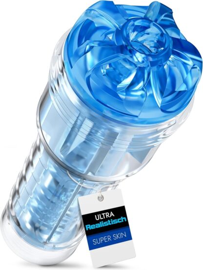 Fleshlight Turbo Thrust Blue Ice Masturbator for Men  Premium Sex Toys for Men and in Male Sex Toys