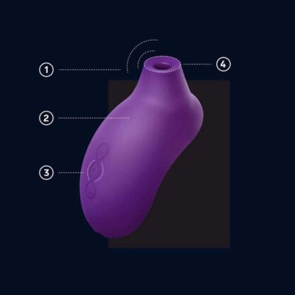 LELO SONA 2 Cruise Clitoral Vibrator, Suction Vibrator Adult Sex Toy, Clitoris Sucker for Women with 12 Settings, Waterproof Sex Toy for Women with Cruise Control for Enhanced Pleasure, Black - Image 8