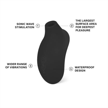 LELO SONA 2 Cruise Clitoral Vibrator, Suction Vibrator Adult Sex Toy, Clitoris Sucker for Women with 12 Settings, Waterproof Sex Toy for Women with Cruise Control for Enhanced Pleasure, Black - Image 29