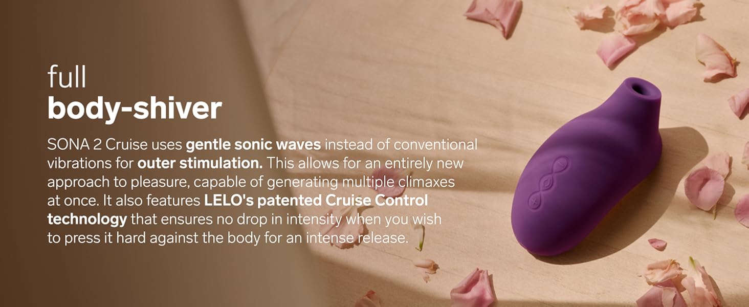 sona cruise sonic massager