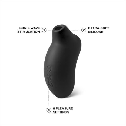 LELO SONA Cruise Suction Vibrator for Enhanced Pleasure, Waterproof and Rechargeable Clit Sucker Sex Toy for Women, Clitoris Stimulator, Black - Image 9