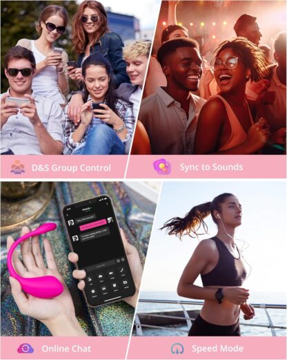 LOVENSE Lush 2 G Spot Vibrator with App Remote Control, Long Distance Vibrator, Wearable Sex Vibrator for Women, Adult Sex Toys with 10000+ Custom Vibration Modes - Image 3