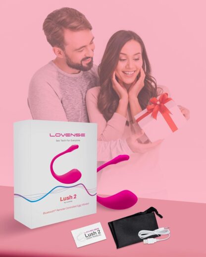 LOVENSE Lush 2 G Spot Vibrator with App Remote Control, Long Distance Vibrator, Wearable Sex Vibrator for Women, Adult Sex Toys with 10000+ Custom Vibration Modes - Image 8