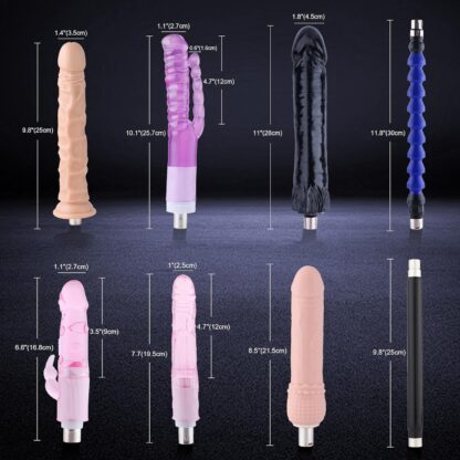 Remote-Controlled Sex Machine with Big Dildos Love Machine Sex Toys for Men and Women Automatic Thrusting Machine with Realistic Dildo and 3XLR Attachments - Image 2