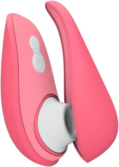 Womanizer x Iggy Azalea Liberty 2 Special Edition Pleasure Air Clit Sucker - Clitoral Suction Vibrator for Women and Couples - 8 Speeds - Waterproof Adult Sucking Sex Toy - Rechargeable - Metal Pink - Image 15