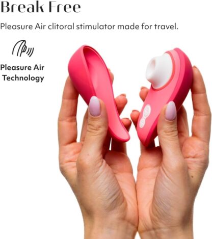 Womanizer x Iggy Azalea Liberty 2 Special Edition Pleasure Air Clit Sucker - Clitoral Suction Vibrator for Women and Couples - 8 Speeds - Waterproof Adult Sucking Sex Toy - Rechargeable - Metal Pink - Image 16