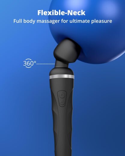 LOVENSE Domi 2 Mini Bluetooth Wand Vibrator with App Controlled, Clitoral Vibrator Wand Massager, Unlimited Custom Vibration Modes for Couples Pleasure - Image 5