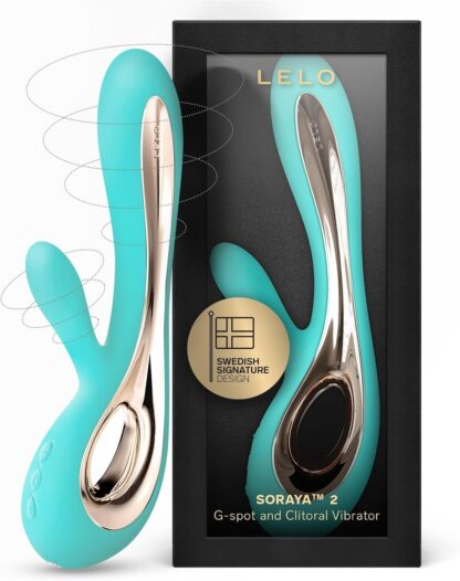 LELO Soraya 2 Rabbit Vibrator for Women Rabbit Sex Toy, Vibe for Clitoral and G Spot Pleasure, Waterproof & Wireless Rabbit Sex Toys for Her Adult Pleasure, Black - Image 8