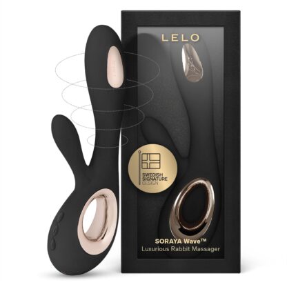 LELO Soraya 2 Rabbit Vibrator for Women Rabbit Sex Toy, Vibe for Clitoral and G Spot Pleasure, Waterproof & Wireless Rabbit Sex Toys for Her Adult Pleasure, Black - Image 19