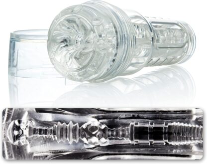 Fleshlight Torque Ice Go Masturbator Made of Realistic Superskin Material, Leader in Adult Mens Toys and Sex Toys for Men - Image 9