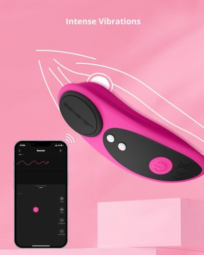 LOVENSE Ferri Mini Wearable Bluetooth Magnetic Panty Vibrator with App Controlled, Wireless Remote Control Vibatoror for Women, Unlimited Custom Vibration Modes - Image 6