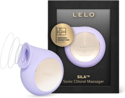 LELO SILA Sonic Clit Sucker, Waterproof Vibrator for Women, Adult Toys Vibrators Sex Toys for Women with Gentle External Stimulation, Lilac