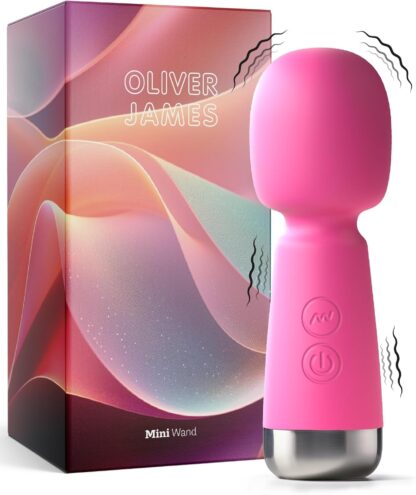 Vibrator by Oliver James - Powerful Wand Massager for Women - Wireless Handheld Water-Resistant Dildos - 20 Vibration Modes & 8 Speeds - Adult Sex Toys for men and women, Anal Dildo, Vibrators (Black) - Image 31