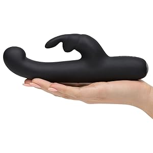 Happy Rabbit Slimline Rechargeable Rabbit Vibrator - Black