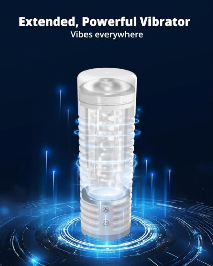 LOVENSE Max 2 Automatic Male Masturbator Cup Stroker Toy with Unlimited Custom Vibration Modes, APP Controlled Vibrators Bluetooth Male Mastuabors Toys Sucking Blowjob Sex Toy Mens Sex Toys4mens - Image 4