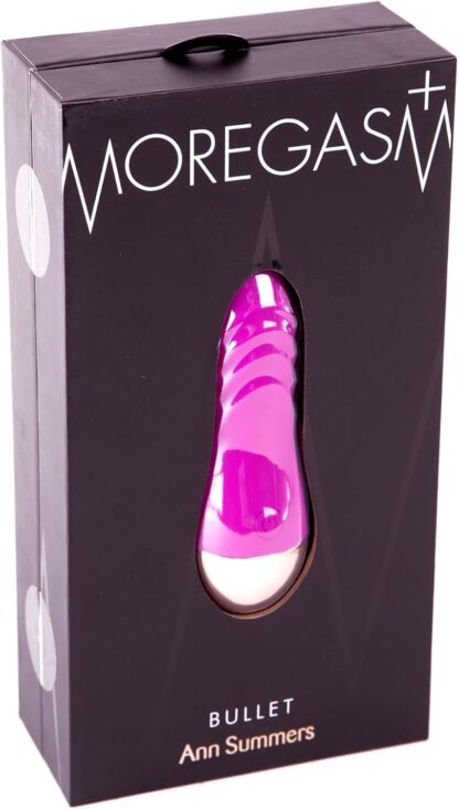 Ann Summers - Valentines - Rechargeable Moregasm + Bullet Vibrator - Small Waterproof Vibrator with Smooth Silicone - 5 Vibration Settings, 5 Speed Sex Toy - Pink - Image 6